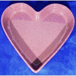NEW ~ Large ~ Pure Art Heart Pottery By ~ Carol Endres